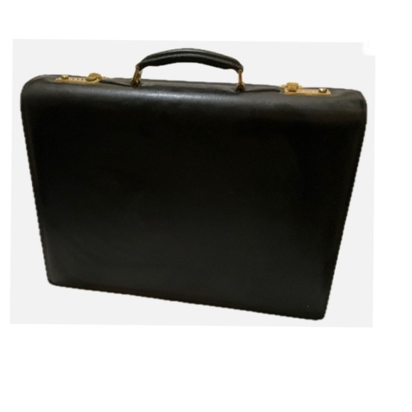Bally Unisex Attache Briefcase RARE - Picture 7 of 13